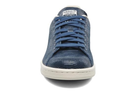 adidas stan smith cuir bleu